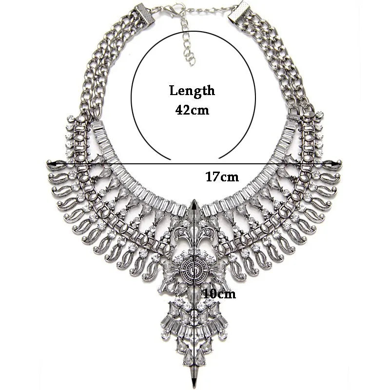 New Fashion Silver Plated Vintage Parure