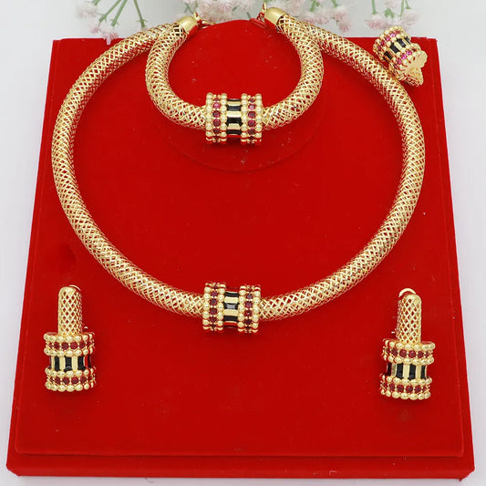 Women Nigerian Banquet Gold Plated