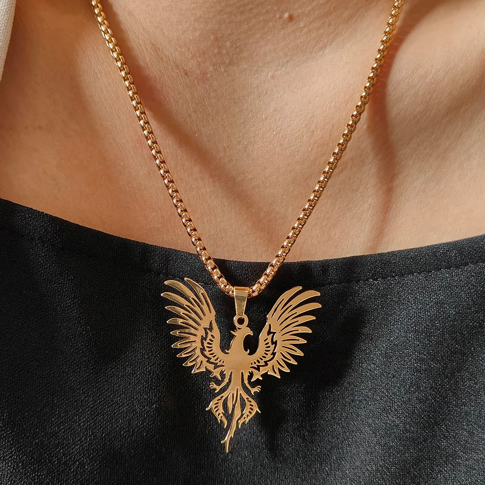 Phoenix Pendant Necklace