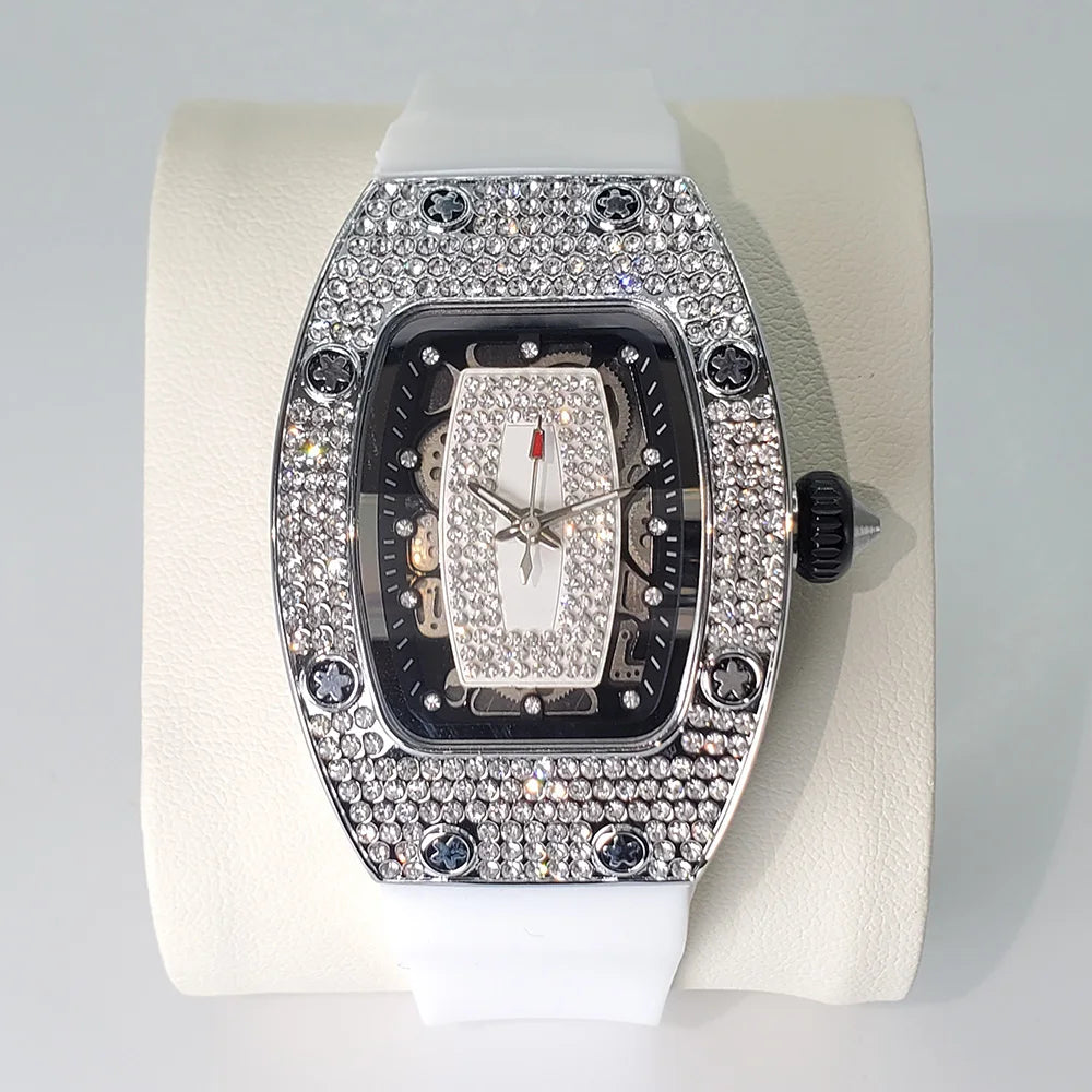 New Diamond Watch  Luxury Brand Original Iced