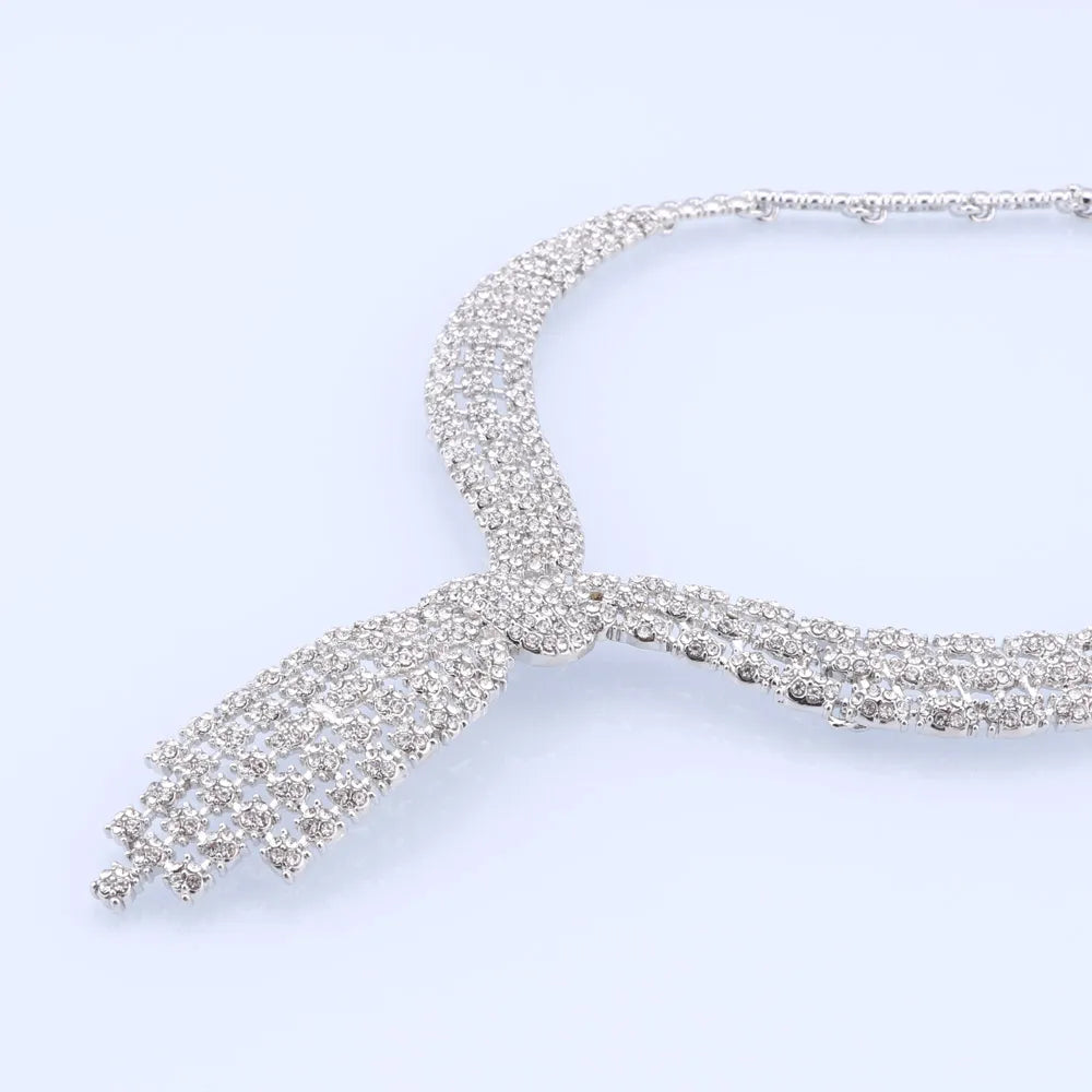 Dubai Silver Plated Jewelry Sets