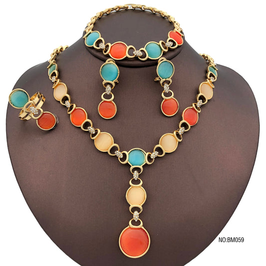 Colorful Opal Necklace