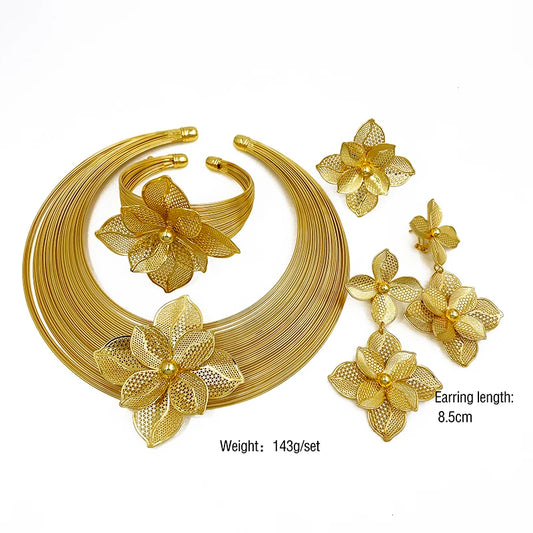 Gold Color Set Jewelry Daily