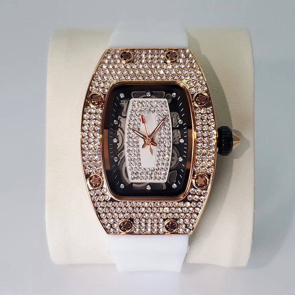 New Diamond Watch  Luxury Brand Original Iced