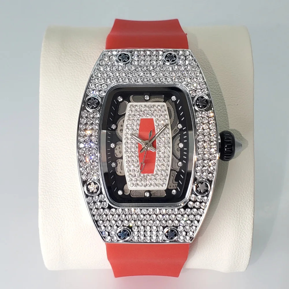 New Diamond Watch  Luxury Brand Original Iced