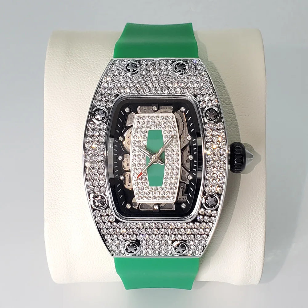 New Diamond Watch  Luxury Brand Original Iced