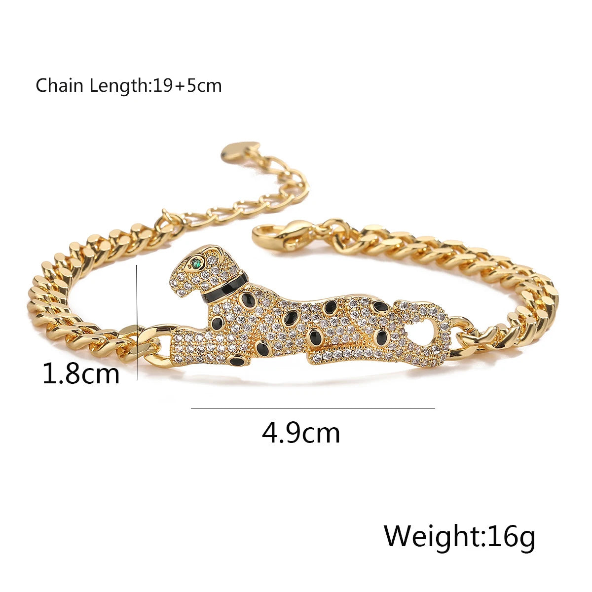 Leopard-Shaped Bracelets For Women Girl